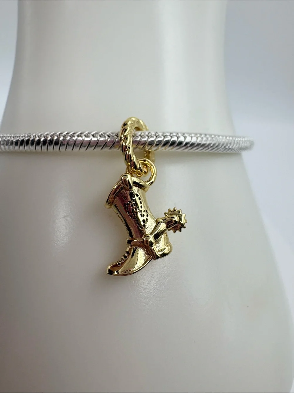 Pandora Disney Pixar Toy Story Cowboy Boot dangle charm